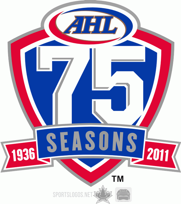 American Hockey League 2010 11 Anniversary Logo v2 iron on heat transfer